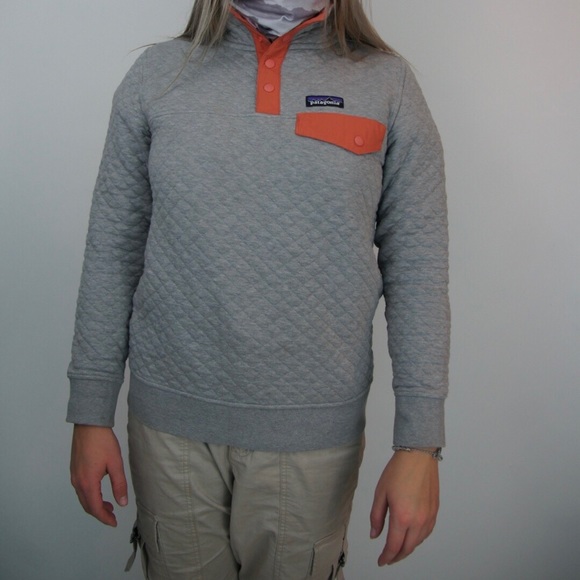 Patagonia Sweaters - Organic cotton quilt snap pullover